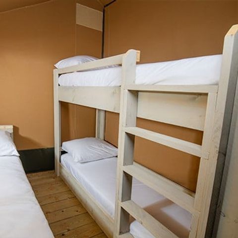 Tent 5 personen - Eco Lodge Tent | 2 Slaapkamers | 4/5 Pers | Geen badkamer