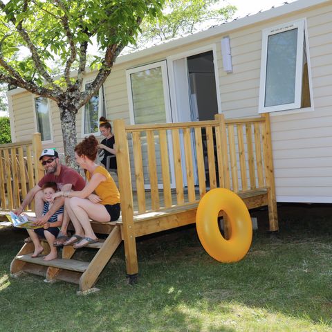 Mobilheim 4 Personen - Komfort - 2 Schlafzimmer - 4 Personen