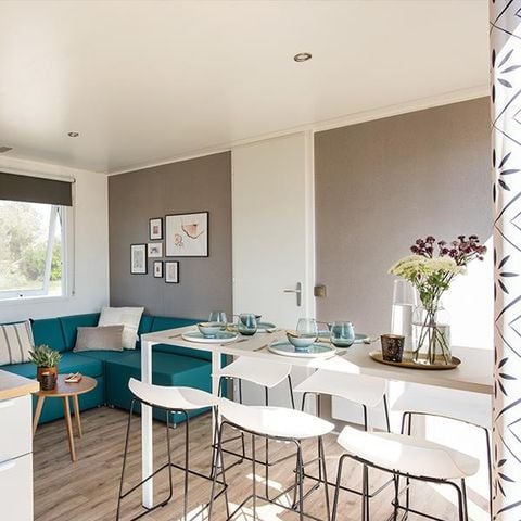 MOBILHOME 6 personnes - Premium Suites 3 chambres, 2 salles de bain