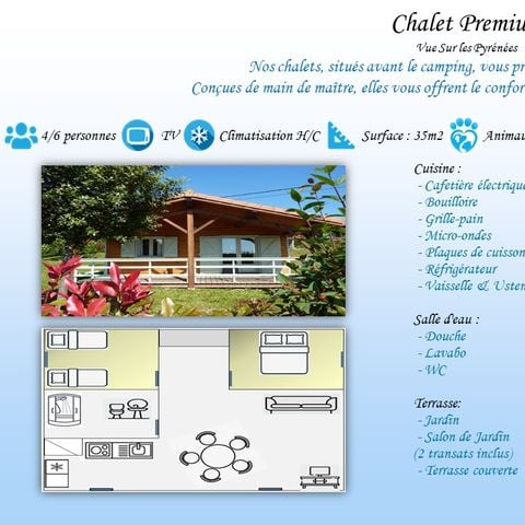 CHALET 6 personnes - Confort