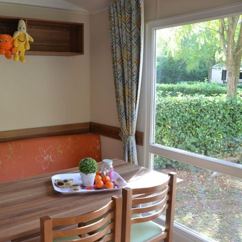 Stacaravan 4 personen - Comfort 25m² - 2 kamers - TV