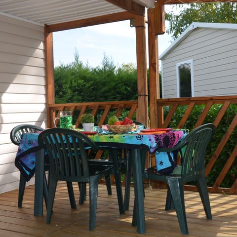 Mobile home 4 persons - Comfort 25m² - 2 bedrooms - TV