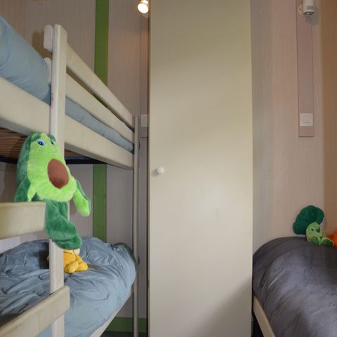 Chalet 4 personen - 25 m² - 2 slaapkamers