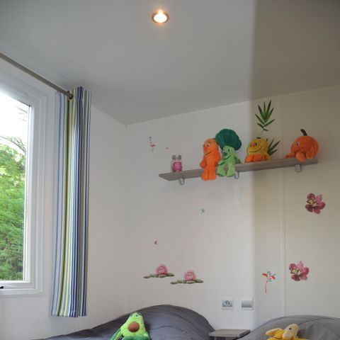 Mobilhome 6 personas - Confort 32m² - 3 habitaciones - TV