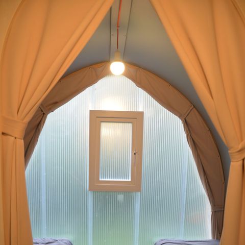 Glampingtent 4 personen - Coco Sweet Standard 16m² - 2 kamers - Zonder badkamer