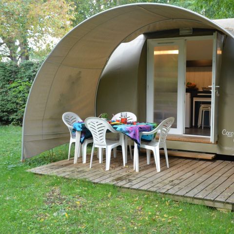 Bungalowzelt 4 personen - Coco Sweet Standard 16m² 2 Zimmer - ohne Sanitäranlagen 4 Pers.