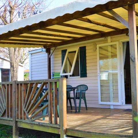 MOBILHOME 4 personas - Confort mobil-home 29m² 2 habitaciones + TV 4 pers