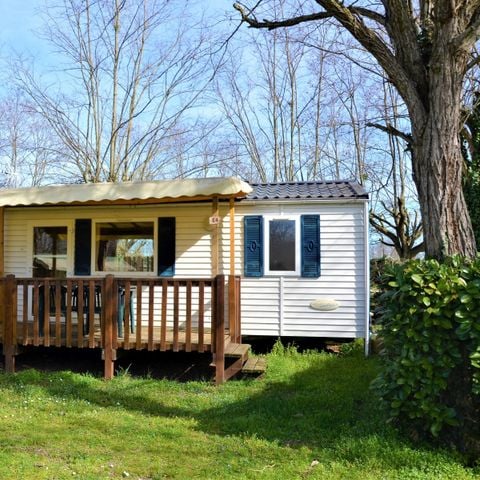 Stacaravan 4 personen - Comfort stacaravan 29m² 2 kamers + TV 4 pers