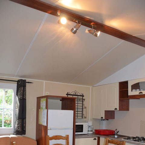 Stacaravan 4 personen - Comfort stacaravan 29m² 2 kamers + TV 4 pers