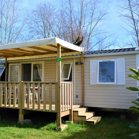 Stacaravan 6 personen - Mobile-Home Premium 32m² - AIR - CONDITIONED - 3 slaapkamers - TV