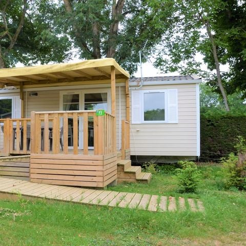 Mobilhome 4 personnes - Confort 35m² - 2 chambres - TV - Adapté aussi pour pers à mobilité réduite