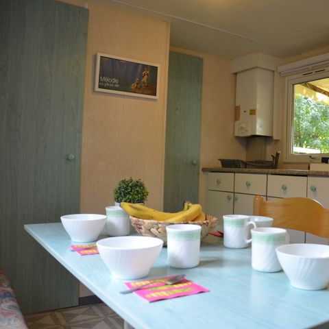 Stacaravan 2 personen -  Stacaravan Standaard 20m² - 1 kamer 2 pers