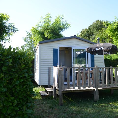 Stacaravan 2 personen -  Stacaravan Standaard 20m² - 1 kamer 2 pers