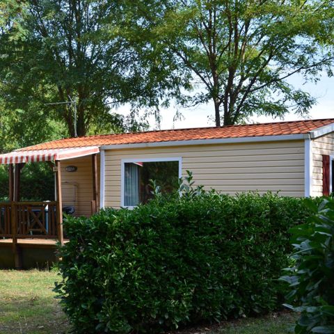 BUNGALOW 4 personnes - Confort 25m² CLIMATISÉ 2 chambres + TV