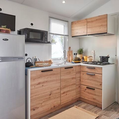 MOBILHOME 6 personnes - Cottage 3 Chambres  (Clim, TV, Lave-Vaisselle)
