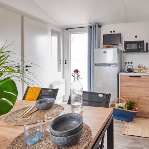 MOBILHOME 6 personnes - Cottage 3 Chambres  (Clim, TV, Lave-Vaisselle)