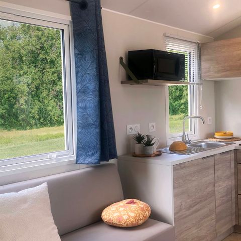 CASA MOBILE 8 persone - 8p - Cottage Tribu CONFORT climatizzato