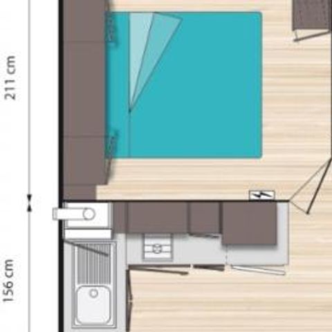 Mobile home 2 persons - SLOOP