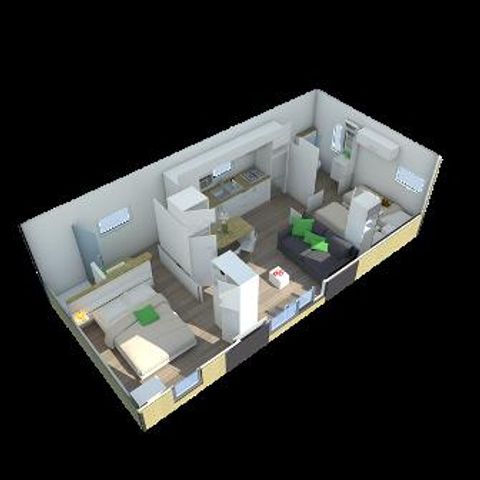 Mobile home 4 persons - TAOS
