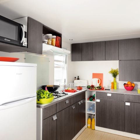 Stacaravan 4 personen - Comfort + met airconditioning