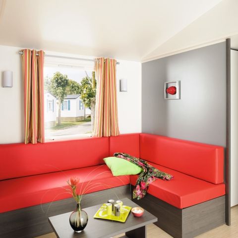 Mobilheim 4 personen - Komfort + mit Klimaanlage