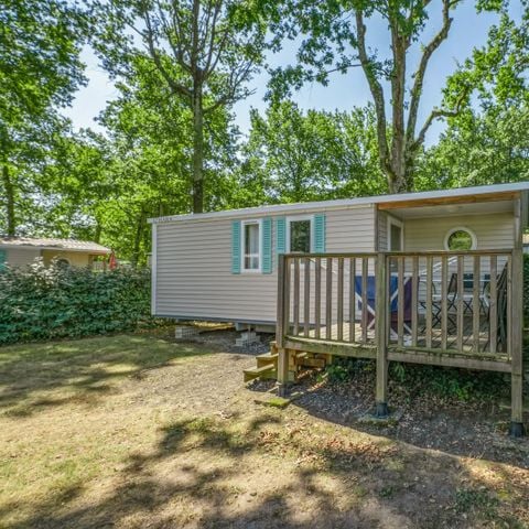 Mobilheim 6 personen - Grand confort + mit Klimaanlage für 6 Pers.