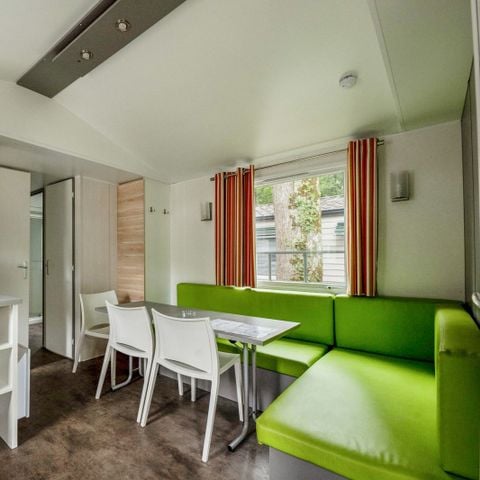 Mobilheim 6 personen - Grand confort + mit Klimaanlage für 6 Pers.
