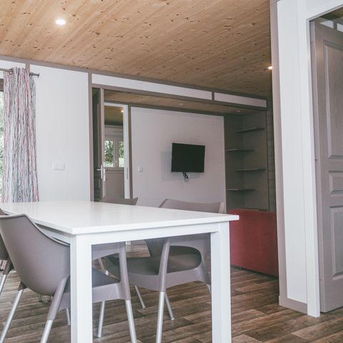 MOBILHOME 2 personas - Cabaña superior de 2 habitaciones - 2 pers.