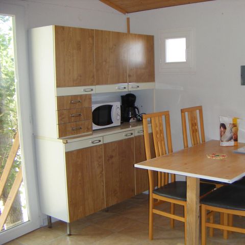 Chalet 4 Personen - auf Stelzen in 2m Höhe 2/4 Plätze 30m²
