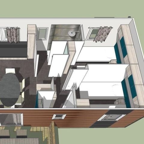 MOBILE HOME 6 people - MOBILUXE FAMILY