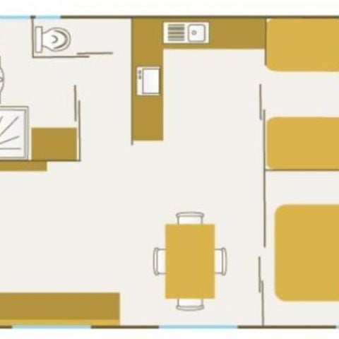 CHALET 5 people - COMFORT CHERRY
