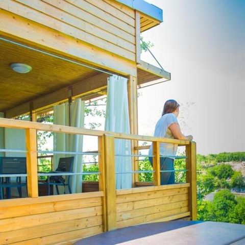 Chalet 5 personen - Premium Les Suites des Gorges 2bed - CLIM + TV + LV + SPA + (SH)