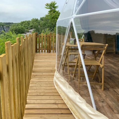 UNUSUAL ACCOMMODATION 4 people - Bulle Insolite and SPA Premium Harmonie