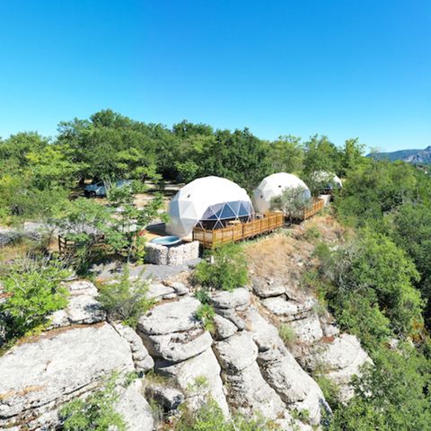 UNUSUAL ACCOMMODATION 4 people - Bulle Insolite and SPA Premium Harmonie