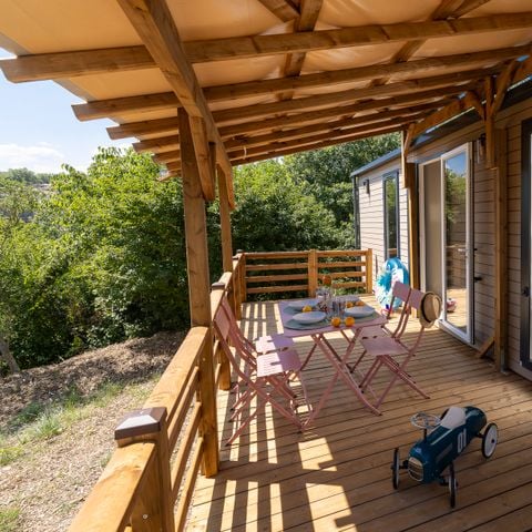 MOBILE HOME 4 people - Cottage Privilège Buis 2bed 2bath + air conditioning