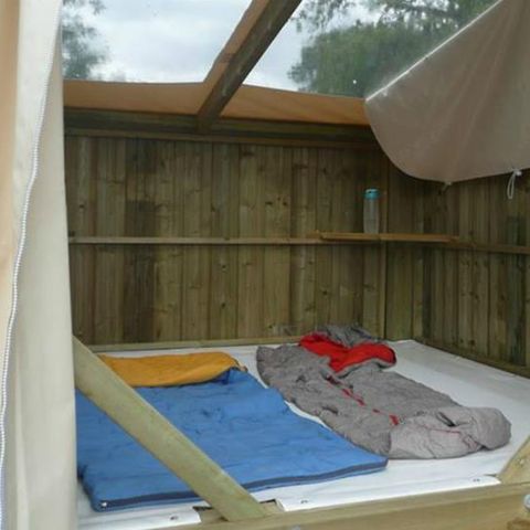 AUßERGEWÖHNLICHE UNTERKUNFT 2 Personen - Camp'étoile mit Strom