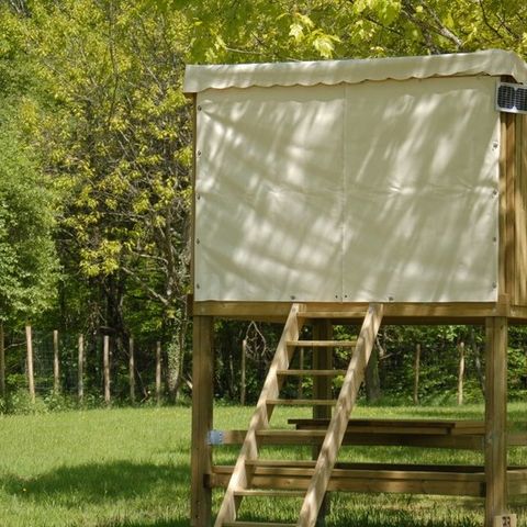 ALOJAMIENTO INUSUAL 2 personas - Camp'étoile con electricidad