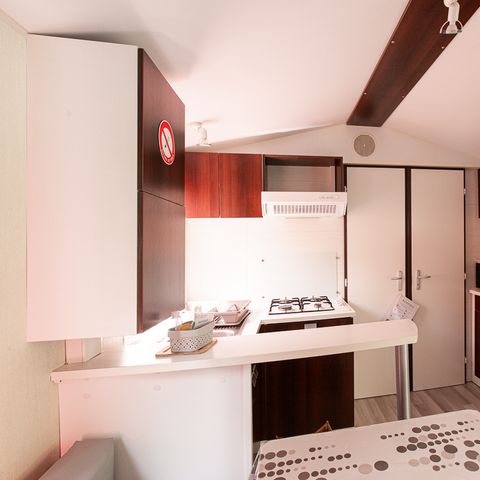MOBILHOME 4 personas - Confort Plus 28m² / 2 habitaciones / aire acondicionado