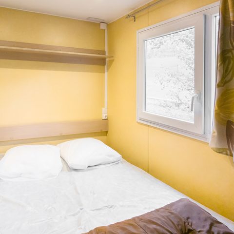 Bungalow 3 Personen - Holz 18m² / 2 Zimmer / ohne Sanitäranlagen