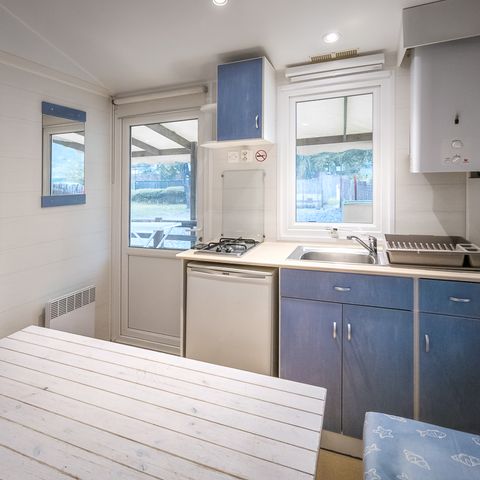 Mobile home 2 persons - Vésubie 20m² / 1 bedroom / no air conditioning