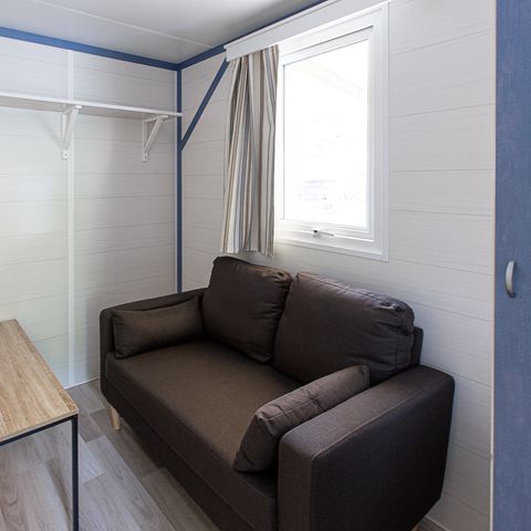 Mobile home 2 persons - Vésubie 20m² / 1 bedroom / no air conditioning