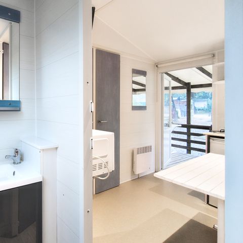 Mobile home 2 persons - Vésubie 20m² / 1 bedroom / no air conditioning