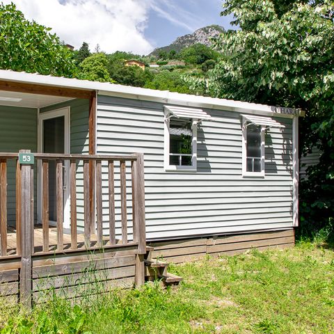 Mobilheim 4 Personen - Nature 25m² / 2 Schlafzimmer / ohne Klimaanlage