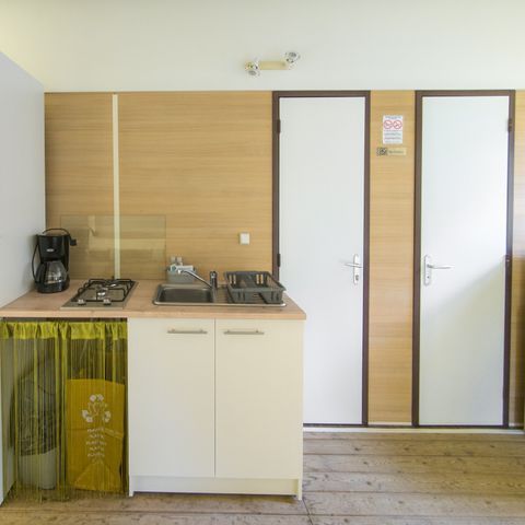 Bungalowzelt 4 Personen - 2 Schlafzimmer / ohne Bad