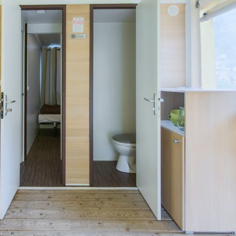 BUNGALOW DE LONA 4 personas - 2 dormitorios / sin baño