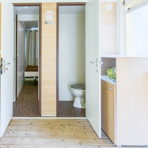 Bungalowzelt 4 Personen - 2 Schlafzimmer / ohne Bad