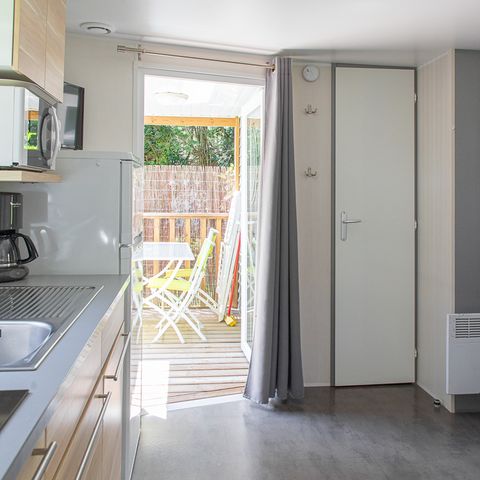 MOBILHOME 2 personas - Confort 25m² / 1 dormitorio / climatización