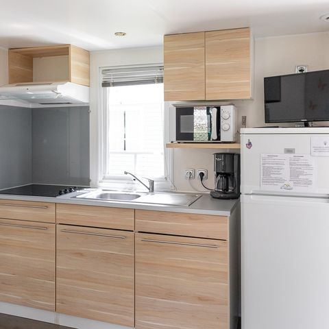 Mobilheim 2 Personen - Komfort 25m² / 1 Schlafzimmer / Klimaanlage