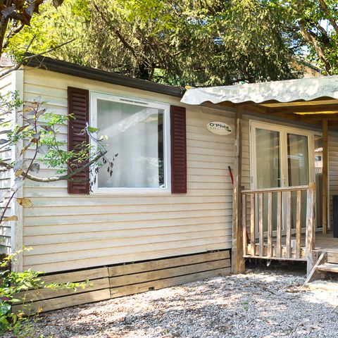 Mobilheim 4 Personen - Doppel 33m² / 2 Schlafzimmer / 2 Badezimmer / Klimaanlage