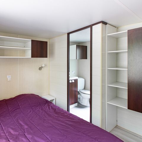 Mobile home 4 persons - Double 33m² / 2 bedrooms / 2 shower rooms / air conditioning